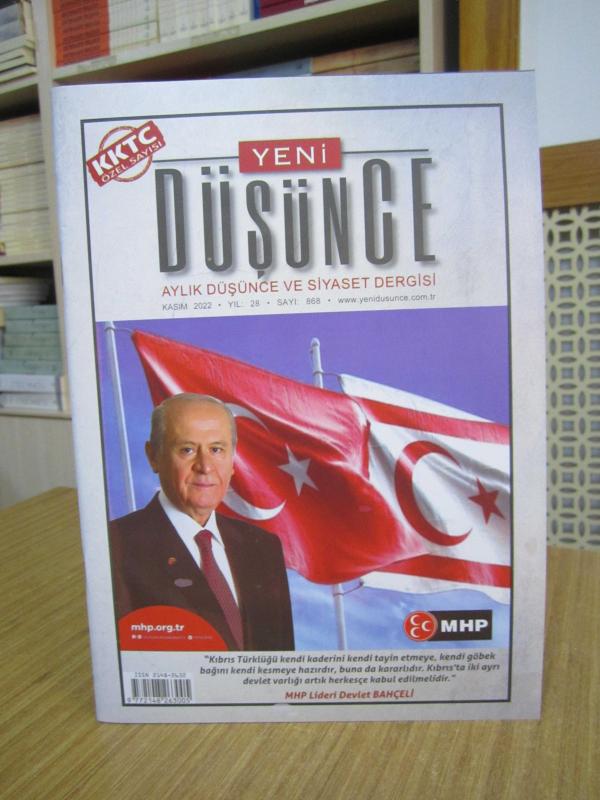 YENİ DÜŞÜNCE DERGİSİ - Sayı 868 - Kasım 2022 [ KKTC Özel Sayısı ]