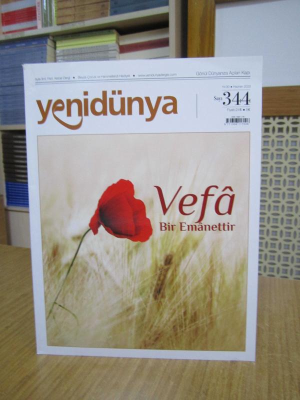 Yenidünya Dergisi - Sayı 344 - Haziran 2022 (Ekleri Yoktur)