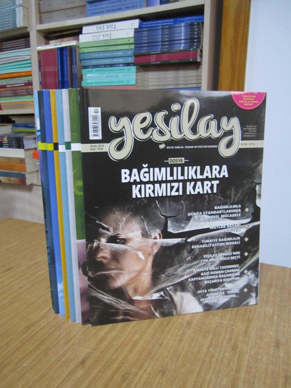 Yeşilay Dergisi - 2019 Yılı 8 Sayı TAKIM (Sayılar: 1020-1021-1022-1023-1025-1029-1030-1031)