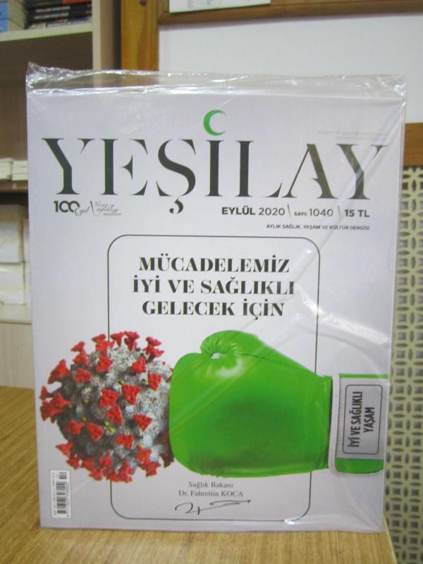 Yeşilay Dergisi - Sayı 1040 - Eylül 2020 (Ambalajı Açılmamış)