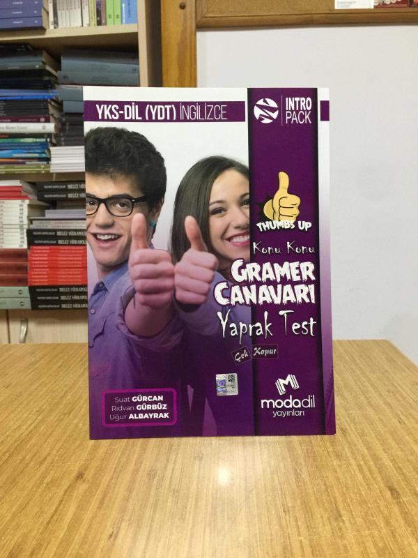 YKS DİL Intropack Gramer Canavarı Yaprak Test Modadil Yayınları