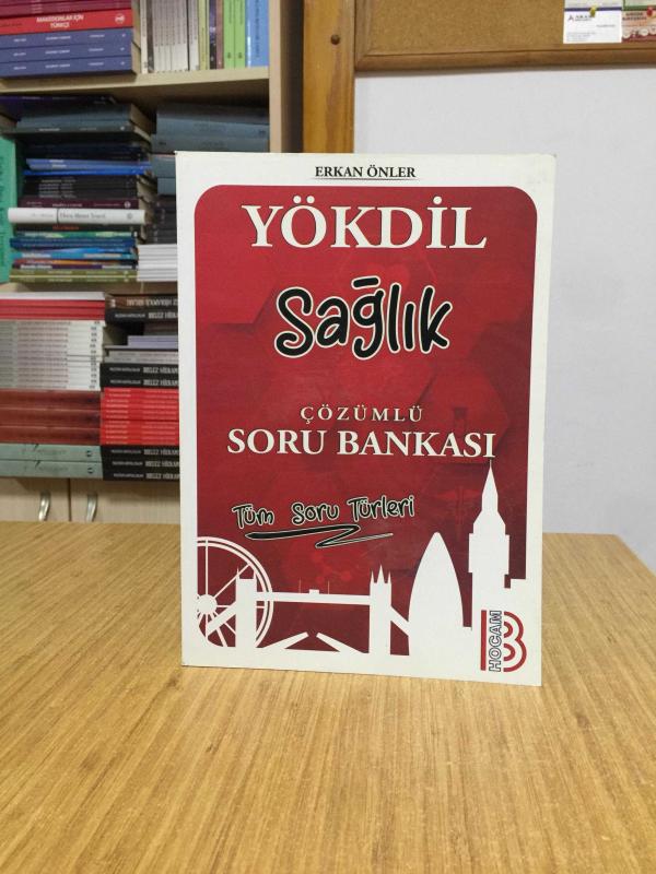 YÖKDİL Sağlık Çözümlü Soru Bankası Erkan Önler Yayınevi