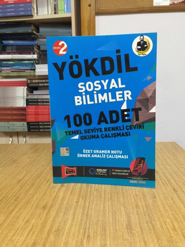 YÖKDİL Sosyal Bilimler 100 Adet Temel Seviye Renkli Çeviri Okuma Çalışması 2.Baskı Yargı Yayınları