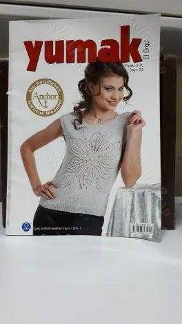 Yumak - Coats Crafts El Sanatları Yayınları - Yıl  2011 - Sayı 92