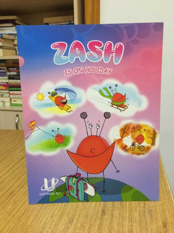 ZASH Is On Holiday Level 1/2 UNIVERSAL ELT (İlkokul ve Ortaokul Öğrencilerine Yönelik İngilizce Hikaye Kitabı)